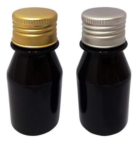 216 Frasco Plástico Âmbar Pet 60ml Tampa L Batoque Far