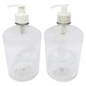 126 Frascos Plásticos Cristal 1l Válvula Bico De Pato S Sab