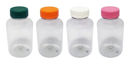 370 Frascos Plásticos Cristal Pet 330ml Com Tampa Child Sup - Imagem 2