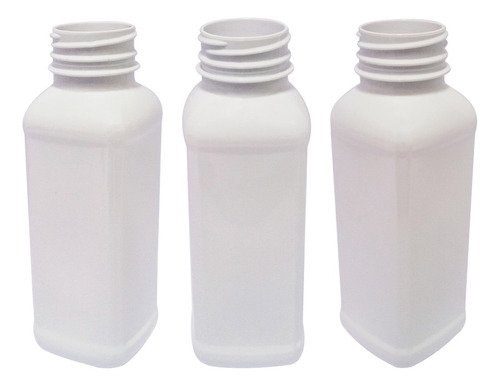 180 Frascos Plásticos Branco Pet 300ml Com Tampa Child Qua - Imagem 3