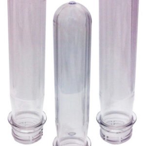 24 Preforma Cristal 43ml Pet 48g Tubete 15,5cm Sem Tampas