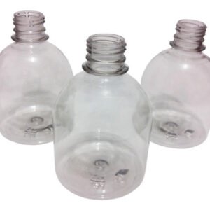 904 Frasco Plástico Cristal Pet 300ml Vazios Sem Tampas Sab