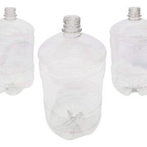 3 Frascos Plásticos Cristal Pet De 2l Vazios Sem Tampas Gro