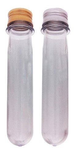 12 Preforma Cristal 45ml Pet 40g Tubete 15cm Ta Aluminio S/ - Imagem 2