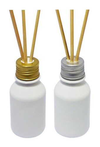 626 Frascos Plástico Branco Pet 100ml Tampa Difusor Varetas