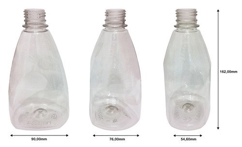 95 Frascos Plástico Cristal Pet 500ml C/ Bico Aplicador Pir - Imagem 6