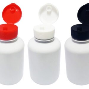 220 Frascos Plástico Branco Pet 500ml Batoque Fliptop Sup