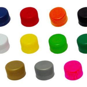 450 Tampas Plástica Colorida Rosca Lacre E Batoque Bocal 28