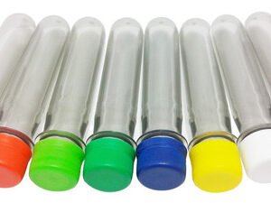 280 Preforma Cristal 37ml Pet 33g Tubete 12cm Ta Rosca Lacre