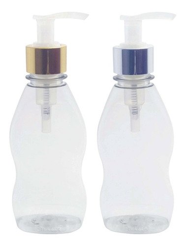 32 Frascos Plástico Cristal 190ml Válvula Bico Pato L Mol