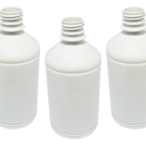 12 Frascos Plástico Branco Pet 500ml Vazios Sem Tampas Far