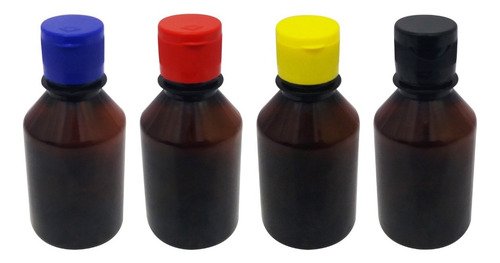 693 Frascos Plásticos Âmbar Pet 150ml C/ Tampa Fliptop Far - Imagem 4