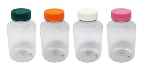 226 Frascos Plásticos Cristal Pet 500ml Com Tampa Child Sup - Imagem 2