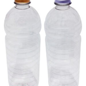 57 Frascos Plástico Cristal Pet 900ml Tampa Aluminio S/ Sho