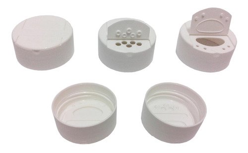 2800 Tampas Plástica Colorida Rosca Fliptop Tempero Bocal 38