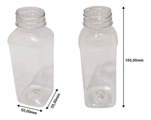 180 Frascos Plástico Cristal Pet 300ml Tampa Rosca Lacre Qua - Imagem 6