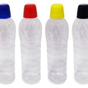 46 Frasco Plástico Cristal Pet 500ml Tamp Dosadora 20ml Lim