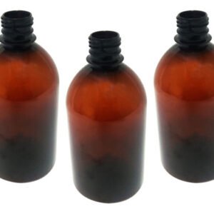 226 Frascos Plástico Âmbar Pet 500ml Vazios Sem Tampas Sab