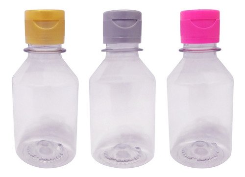 693 Frascos Plásticos Cristal Pet 150ml C/ Tampa Fliptop Far - Imagem 6