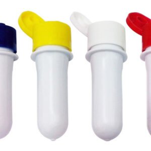 350 Preforma Branca 18ml Pet 17g Tubete 8cm Tampa Fliptop