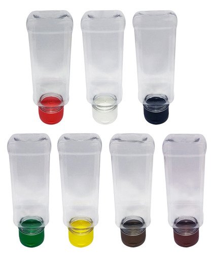 171 Frascos Plástico Cristal Pet 300ml Batoque Fliptop Qua - Imagem 4