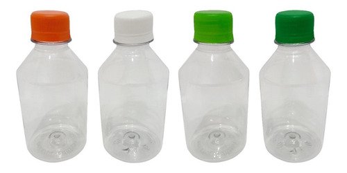 360 Frasco Plástico Cristal Pet 250ml Tampa S Batoque Far - Imagem 2