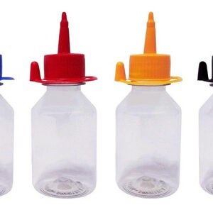 693 Frascos Plástico Cristal Pet 150ml C/ Bico Aplicador Far