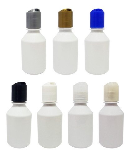 693 Frascos Plásticos Branco Pet 150ml C/ Tampa Disktop Far