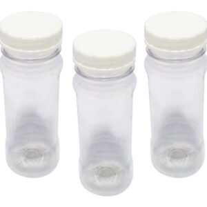 38 Frasco Plástico Cristal Pet 120ml Tam Rosca S/ Lacre Con