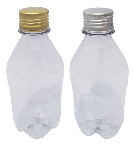 306 Frasco Plástico Cristal Pet 350ml Tampa L Batoque Agu
