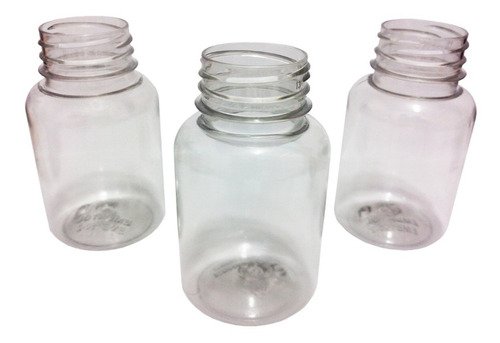 34 Frascos Plásticos Cristal Pet 150ml Com Tampa Child Sup - Imagem 3