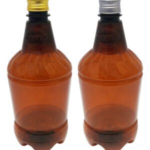 62 Frasco Plástico Âmbar Pet 1,5l Com Tamp Aluminio S/ Gr2