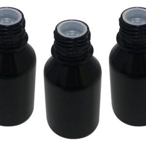 416 Frasco Plástico Âmbar Pet 100ml Batoque 12 Furos Far