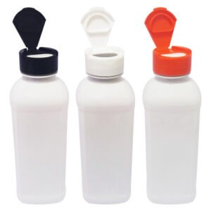 116 Frascos Plástico Branco Pet 500ml Tampa Fliptop Cap Qua