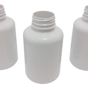 70 Frascos Plástico Branco Pet 330ml Vazios Sem Tampas Sup