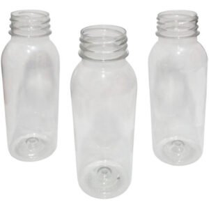1260 Frasco Plástico Cristal Pet 300ml Vazios Sem Tampas Det