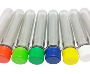 23 Preforma Cristal 37ml Pet 33g Tubete 12cm Ta Rosca Lacre