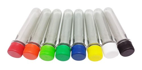 23 Preforma Cristal 37ml Pet 33g Tubete 12cm Ta Rosca Lacre