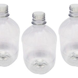 40 Frasco Plástico Cristal Pet 500ml Batoque 12 Furos Cac