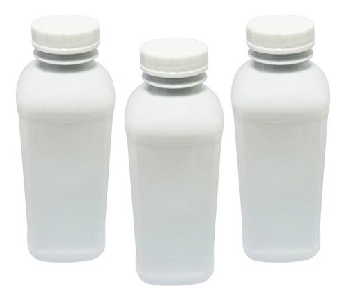 256 Frasco Plástico Branco Pet 500ml Tam Rosca S/ Lacre Qua