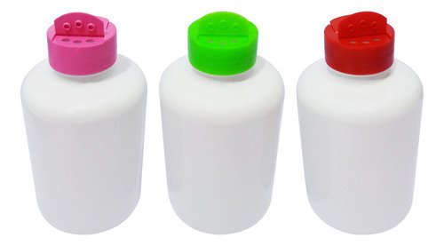 40 Frascos Plásticos Branco Pet 500ml Tempero Fliptop Sup
