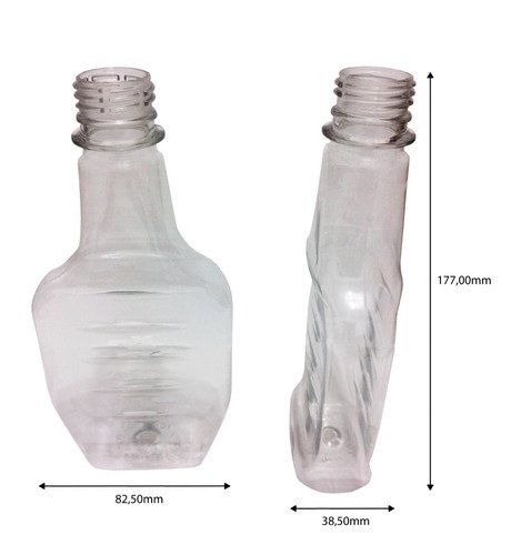 392 Frascos Plástico Cristal Pet 250ml C/ Bico Aplicador Mol - Imagem 6