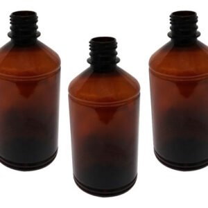 108 Frascos Plástico Âmbar Pet 500ml Vazios Sem Tampas Far