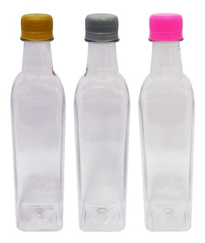 49 Frascos Plástico Cristal Pet 500ml Tampa Rosca Lacre Aze - Imagem 3