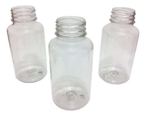 210 Frascos Plástico Cristal Pet 240ml Vazios Sem Tampas Sup