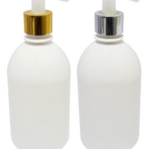 40 Frascos Plástico Branco 500ml Válvula Bico Pato L Sab