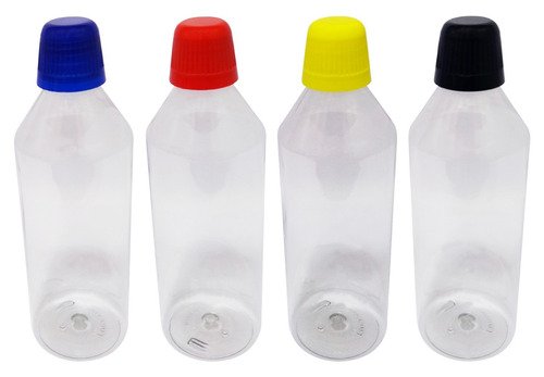 108 Frasco Plástico Cristal Pet 500ml Tamp Dosadora 20ml Cos