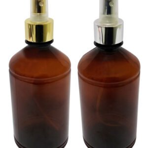 44 Frascos Plásticos Âmbar Pet 500ml Válvula Spray L Far