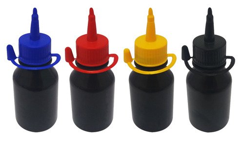 190 Frascos Plásticos Âmbar Pet 100ml Tampa Bico Aplicador