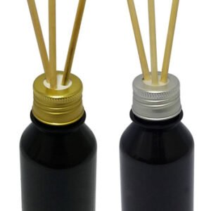 45 Frascos Plástico Âmbar Pet 100ml Tampa Difusor Varetas